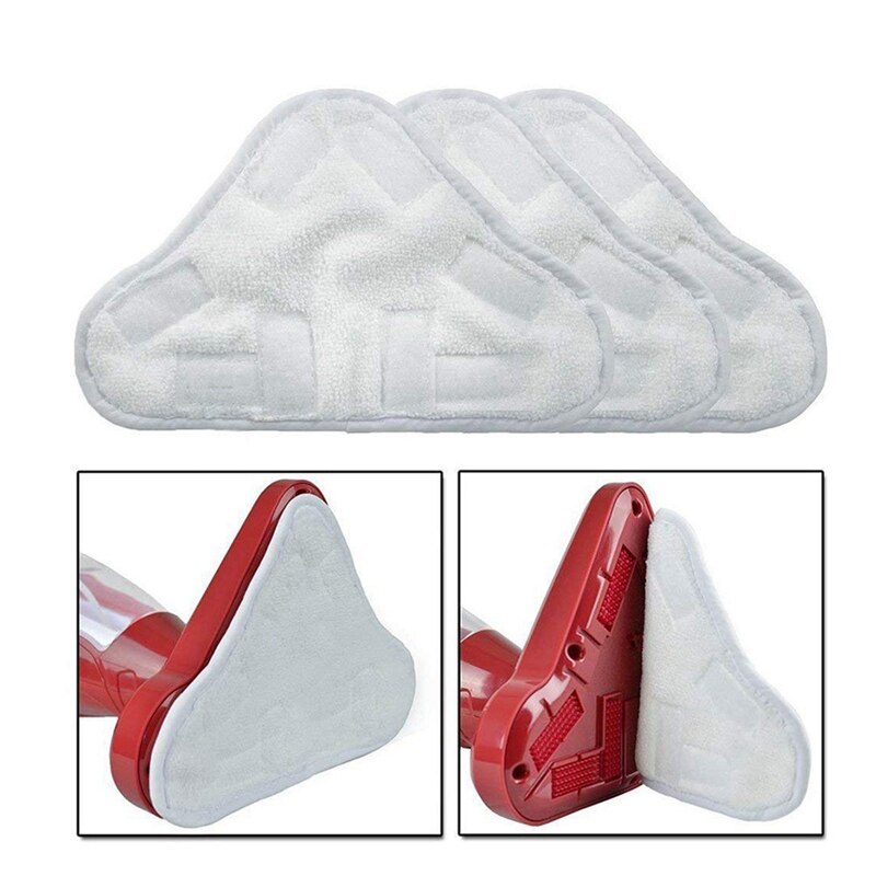 Washable Microfibre Floor Mop Pads Triangular Steam Mop Replacement pads Cloth Cover For H20 X5 Steam Mop