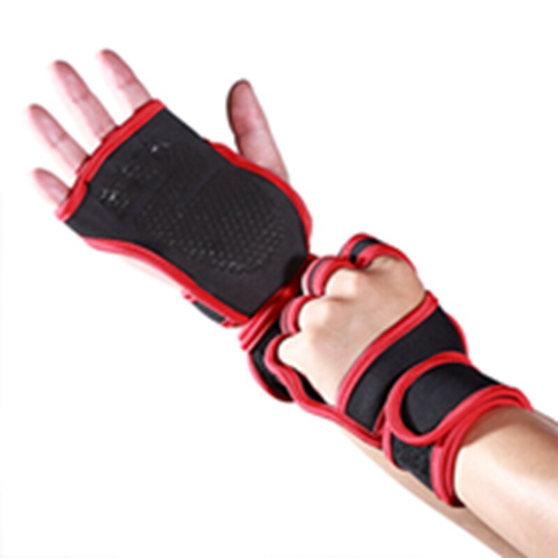 Body Building Fitness Gym Gloves Crossfit Weight Lifting Gloves For Men Musculation Women Anti-slip Barbell Dumbbell
