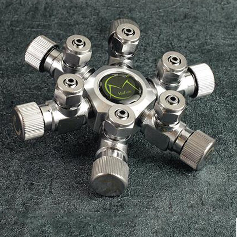 Carbon dioxide multi-way shunt splitter CO2 multi-split