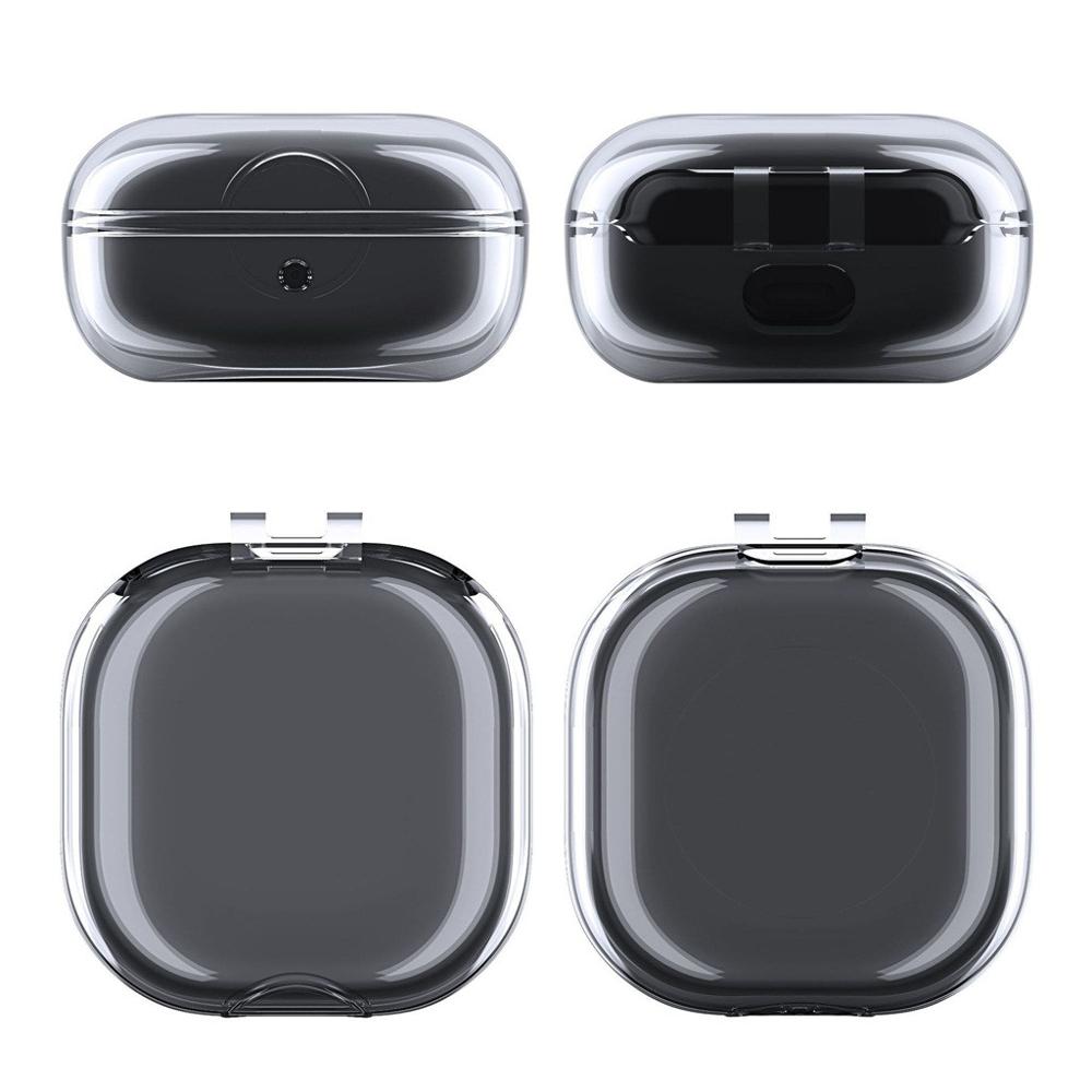 Klart tpu skin cover til samsung galaxy buds live trådløst headset stødsikkert blødt beskyttende hovedtelefoncover skal