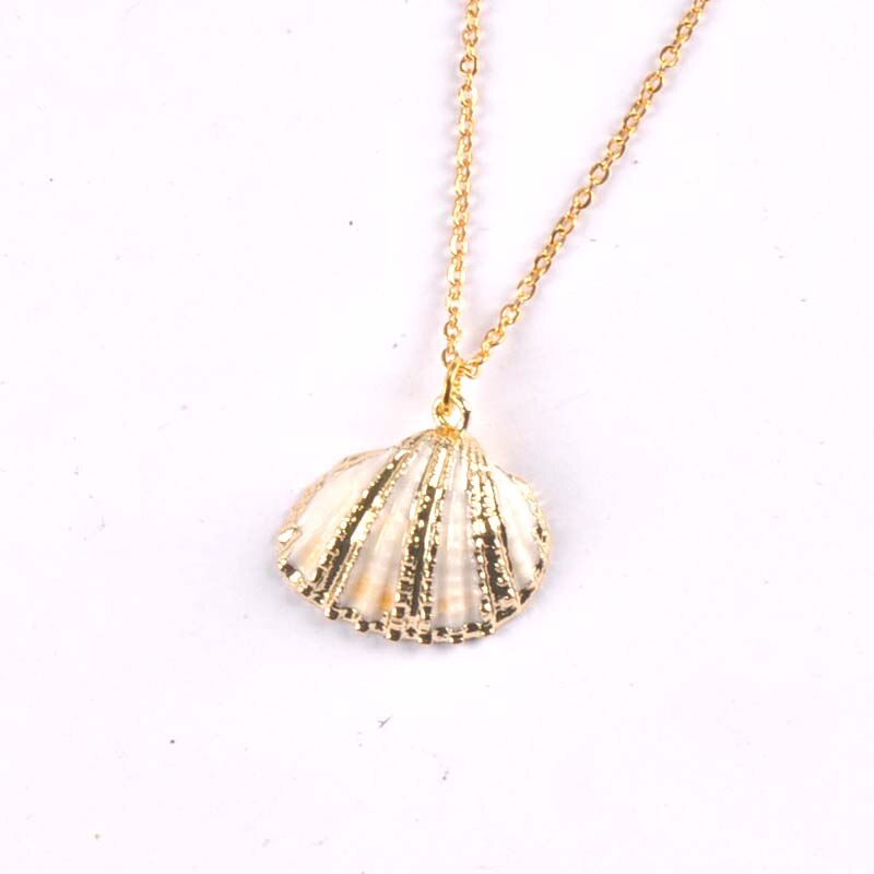 1pcs Conch Seashell shell charm necklace for Women Jewelry Summer Beach Shell Necklace Women cp2687: 8