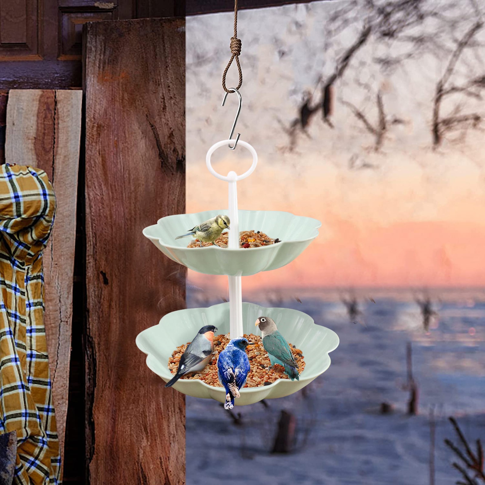 Afneembare Cake Stand Europese Stijl 2 Tier Gebak Cupcake Fruitschaal Serveren Dessert Houder Wedding Party Home Decor