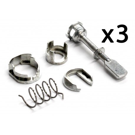 3x Juego reparacion para cilindro cerradura 6N0837223A VW POLO 6N1-6N2 1994-2001