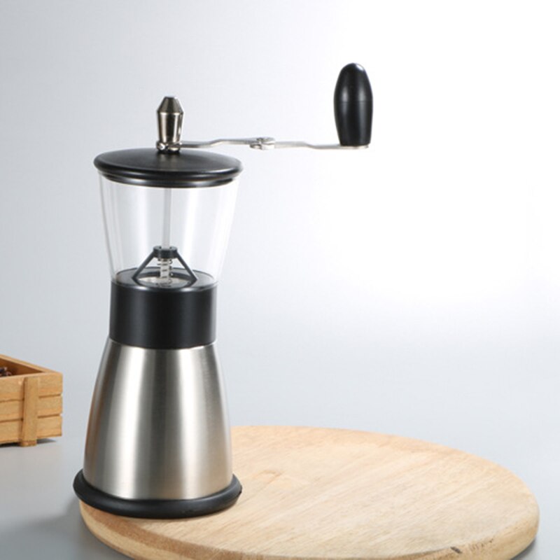 Manuel kaffekværn, hånd kaffekværn med konisk keramisk grat, foldbart håndtag, til dryp kaffe, espresso, fransk pres