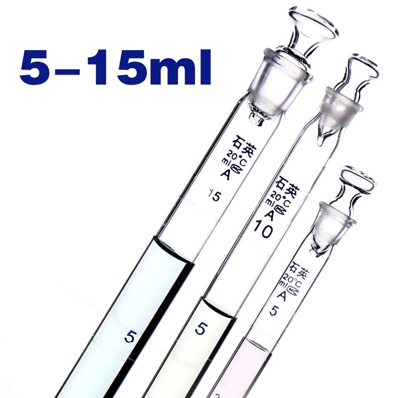 Quarz reagenzglas mit deckel (15 ml)