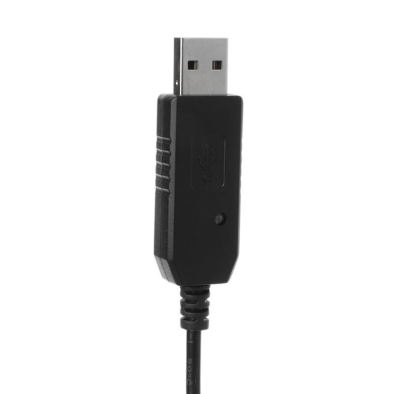 USB Charger Cable with Indicator Light for High Capacity BaoFeng UV-5R Extend Battery BF-UVB3 Plus Batetery Ham Walkie Talkie Ra