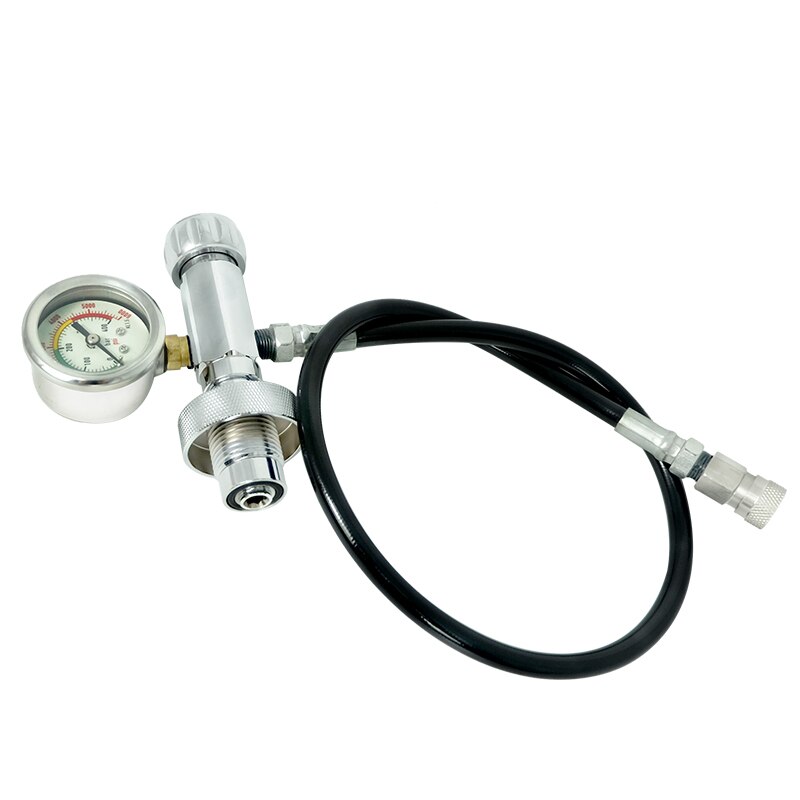 Scuba Tank Refill Adapter Aluminium Alloy Suitable For Scuba Oxygen Cylinder Refill Adapter For Oxygen Cylinder Diving Equipment