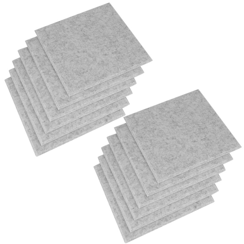 JAMELO 8-pack bass traps acoustic foam corner, 7''x7''x12'' black bass traps corner studio foam, high density and fireproof bass traps acoustic panels recording studio acoustic treatments