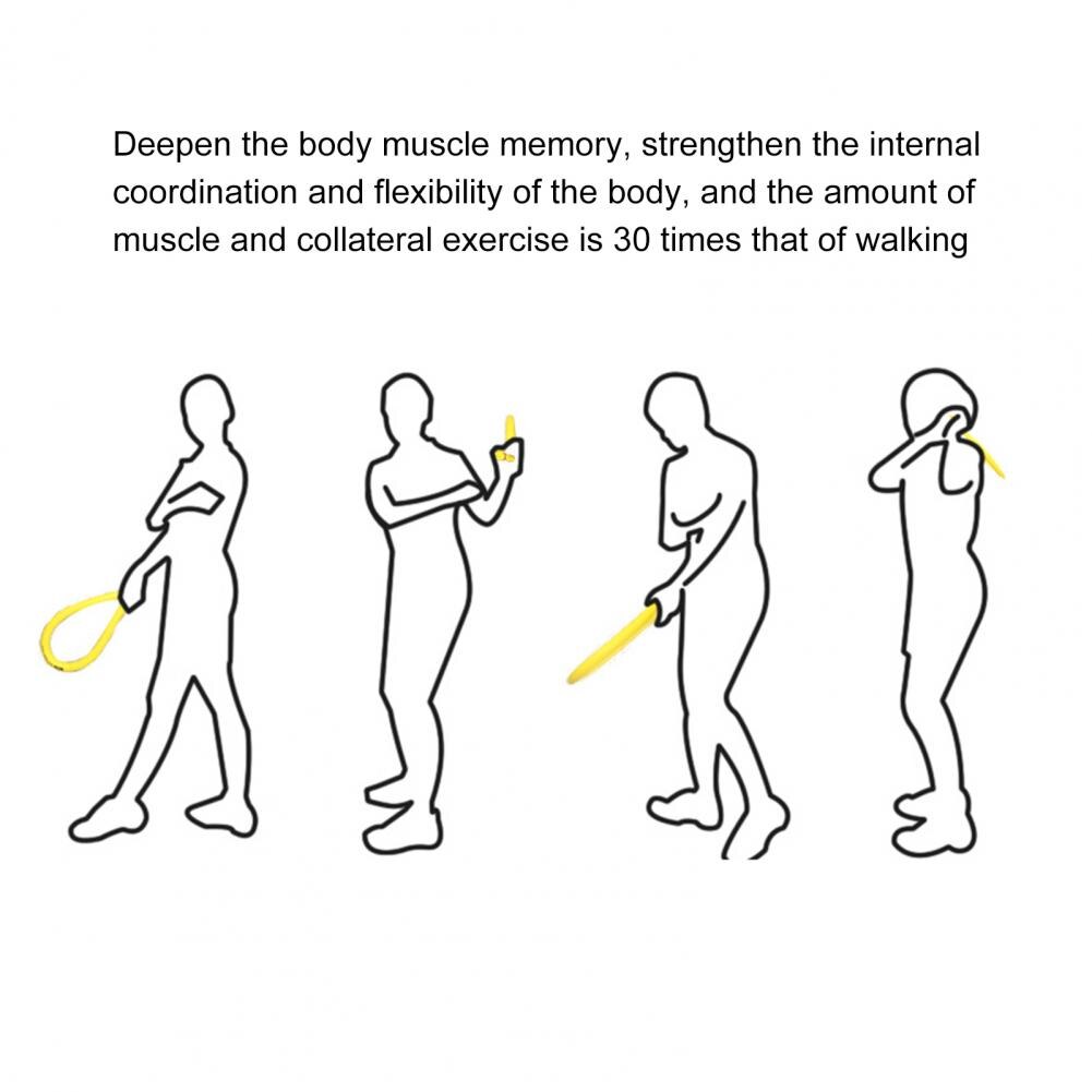 Entrenador de Swing de Golf de alta densidad, accesorio de línea muscular embellecedor para mejorar la fuerza inferior del cuerpo, tubo de espuma para Fitness