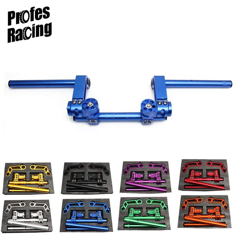 Motorcycle CNC Handlebar 7/8" 22mm Removable Adjustable Steering Handle Bar System 125cc Pit Bike Dirt Bike Motocross Scooter