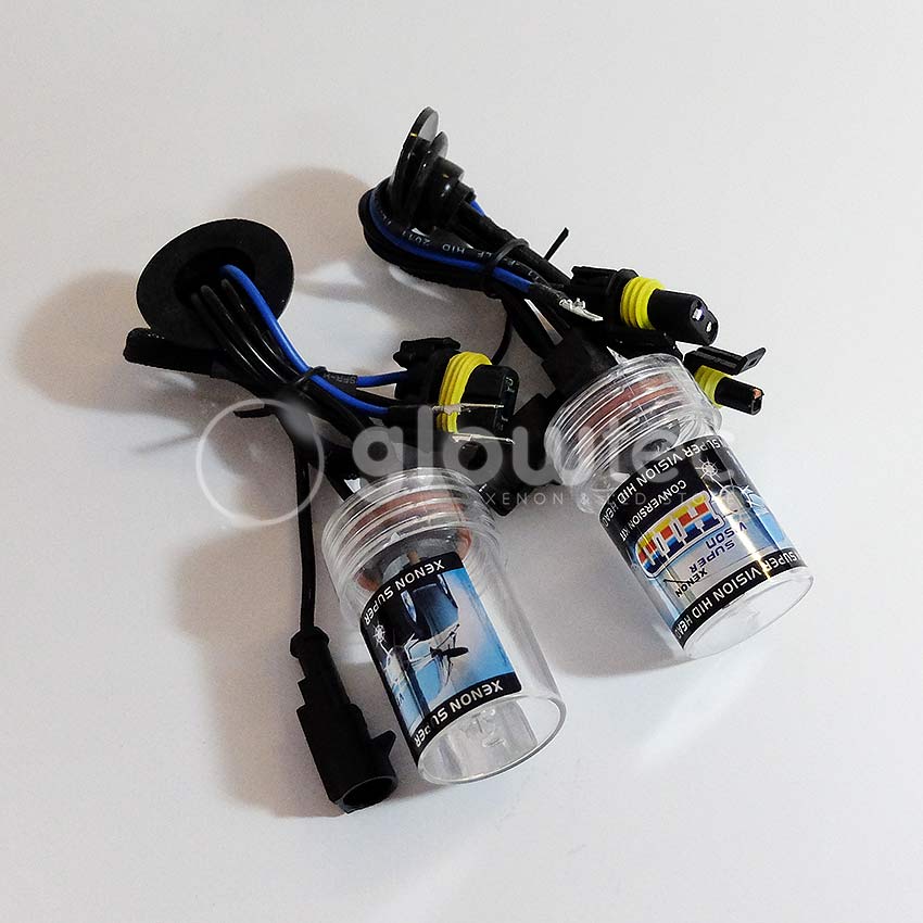 XENON 1 paar 35 w H11 5000 k Lamp HID Xenon Lamp Licht Auto Koplamp Vervanging 5000 k gratis GLOWTEC