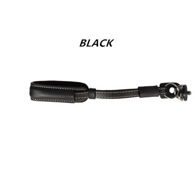 Bracelet réglable en cuir ceinture trépied adaptateur pour DJI OSMO Mobile 2 Zhiyun Feiyu stabilisateur de poche cardan accessoires ensemble: BLACK