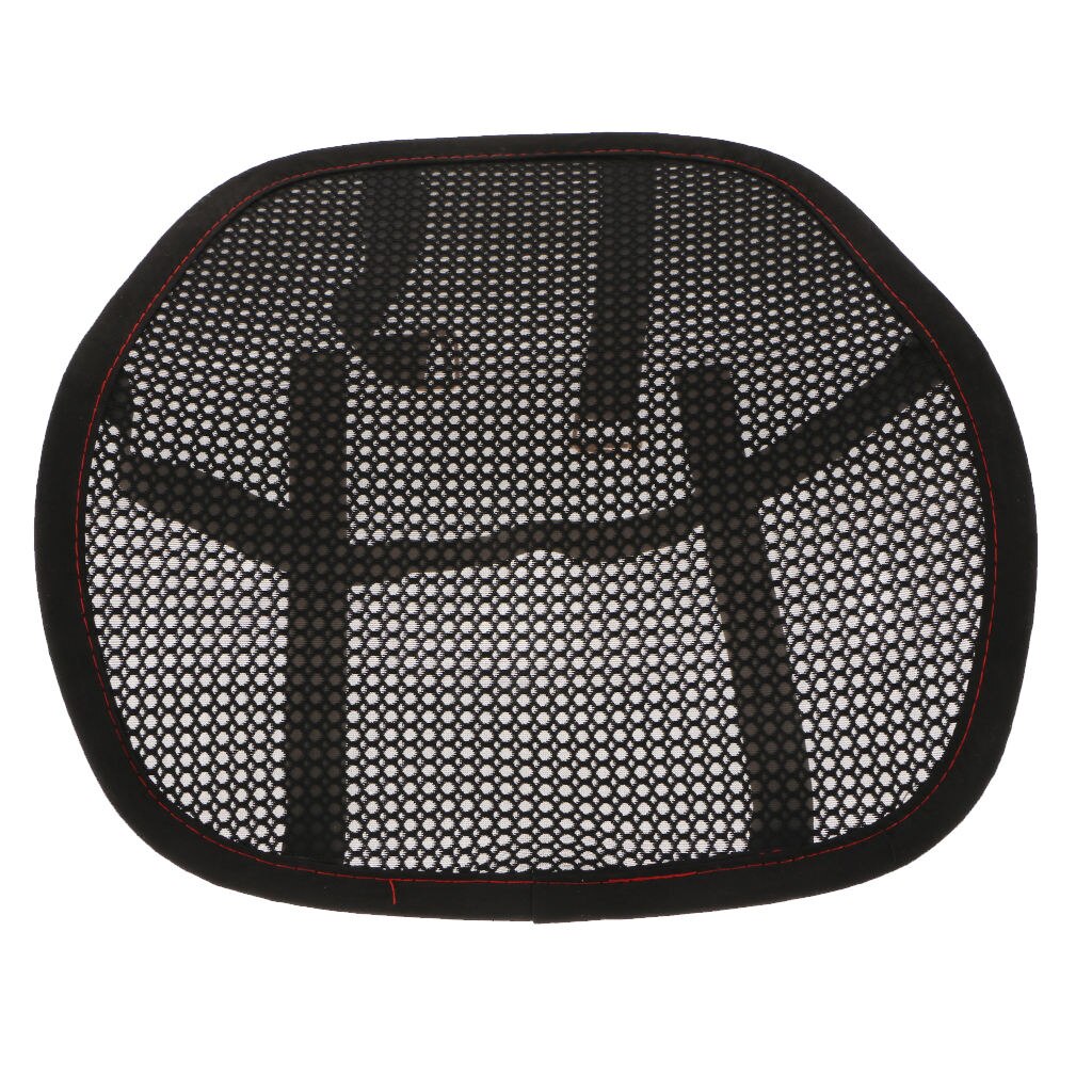 Car Office Home Traveling Mesh Backrest Cool Vent Cushion Back Lumbar Support Comfortable