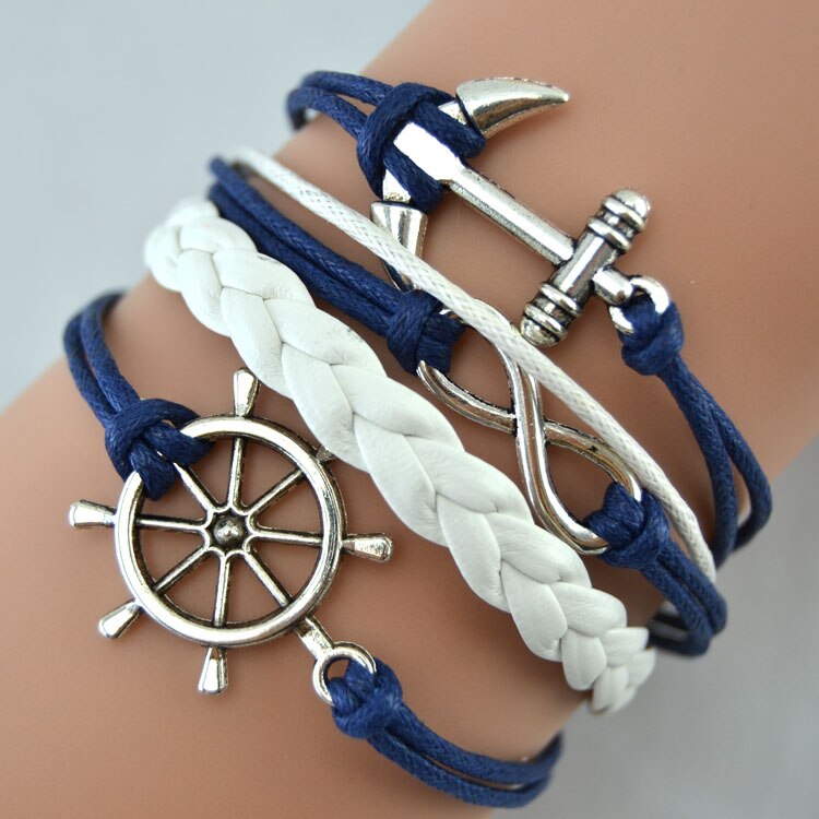 jewelry Chain Girls Heart Charm one direction Bracelets For Women: 19