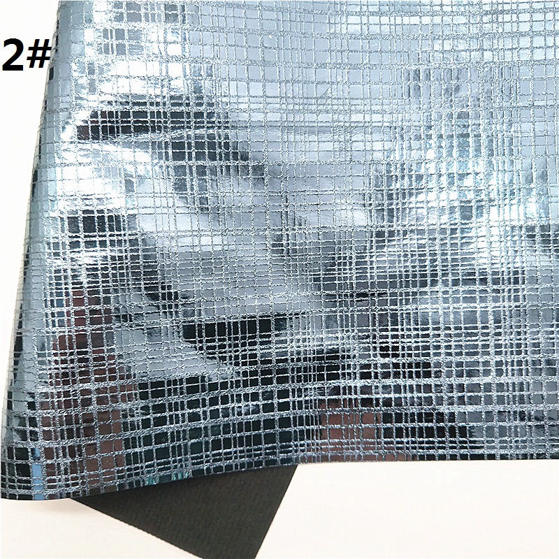 1PC 21X29CM Metallic Faux Leer Stof, Synthetisch Leer Stof Lakens, PU Leer Voor Maken Bows LEOsyntheticoDIY T296: 2