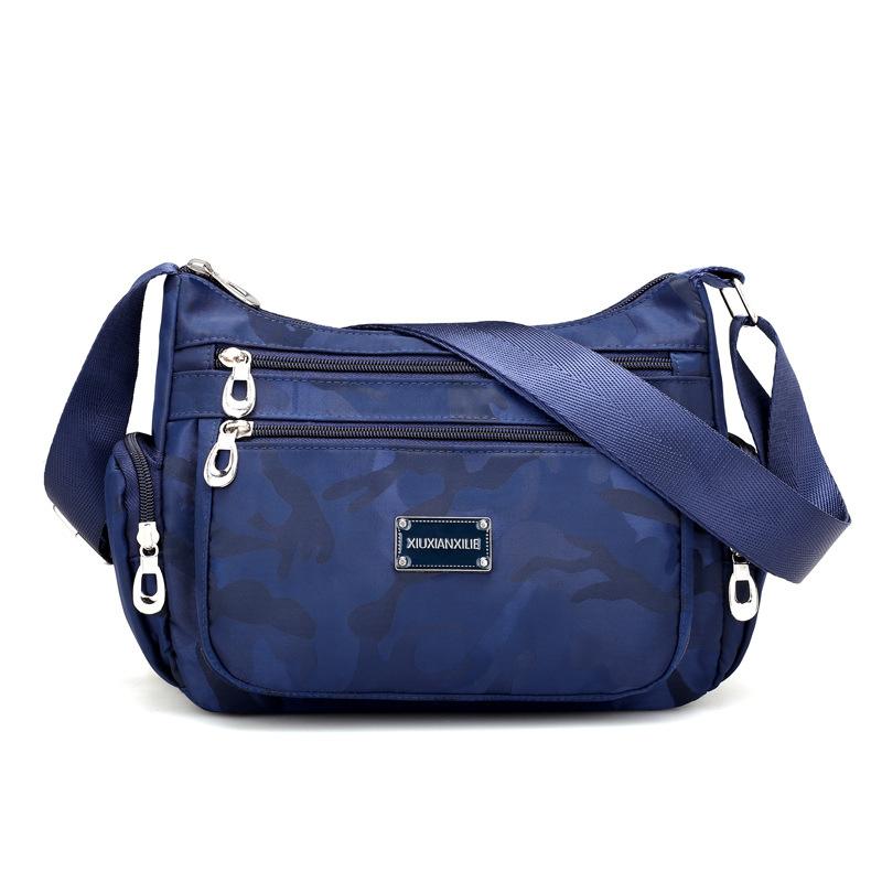 Vrouwen Schoudertas Lady Crossbody Tas Nylon Mode Vrouwen Hobos Messager Zak Aankomst Vrouwelijke Rits Tas zachte