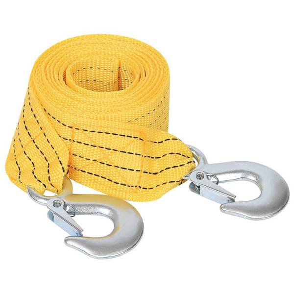 Gelb Schäkel schwer-Pflicht Traktion Gürtel für 3 Tonnen Zugseil, kann Verwendet Werden für Fahrzeug Wartung und Demontage