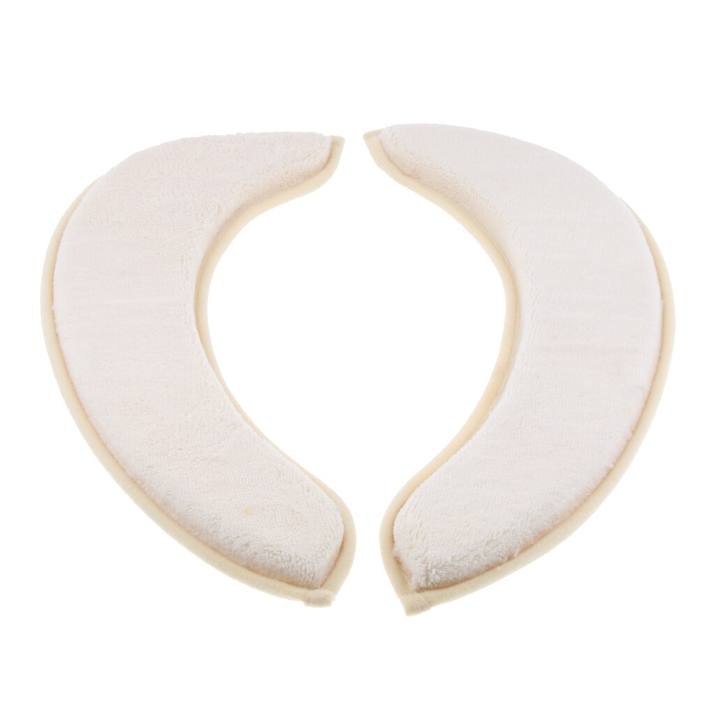 Washable Closestool Toilet Seat Cover Pad, Reusable Household Toilet Bowl Cushion Accessories: Beige