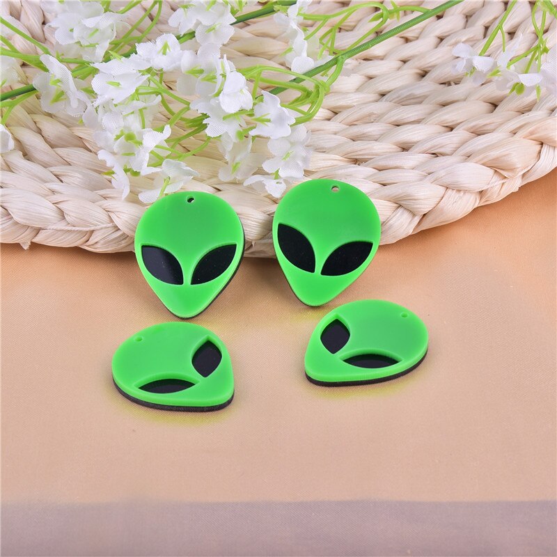 10pcs/pack Alien Arcylic Charms Earring Bracelet DIY Jewelry Making