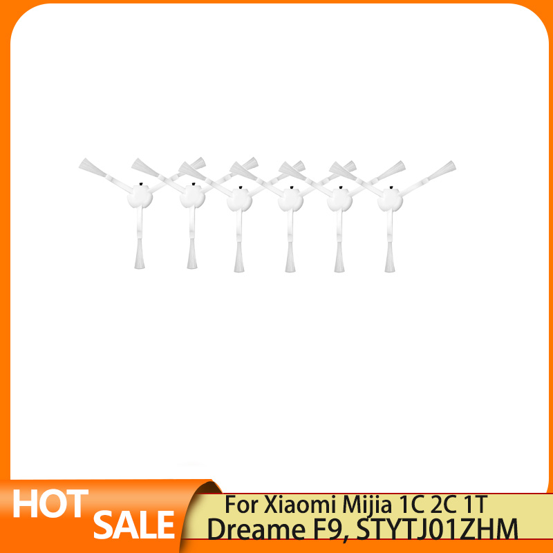 Kompatibel Für Dreame F9, Xiaomi Mijia 1C 2C 1T STYTJ01ZHM Ersatz Zubehör Wichtigsten Seite Pinsel Hepa-Filter Mopp Tuch teile: Pflaume