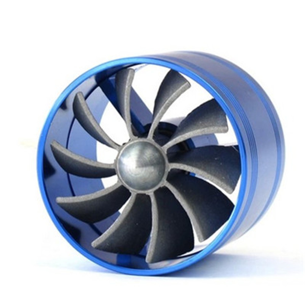 Aluminiumlegering turbonator gasbränslesparare kompressor turbo universell fläktkit tornado auto hållbart luftintag