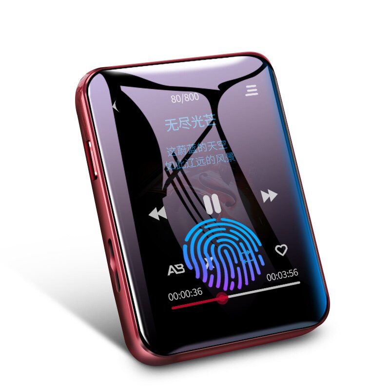 Lecteur MP4 Bluetooth à écran tactile, 8 go 16 go, lecteur de musique avec Radio FM, lecteur vidéo E-book MP3 avec haut-parleur