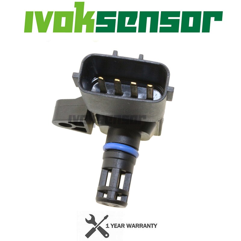 1 Bar Map Sensor Manifold Intake Air Absolute Boost Druk Drucksensor Sender Voor Mitsubishi Smart 1865A049 4518206910 5WK9698