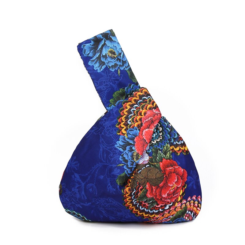 Japonês Mini Nó Portátil Saco De Pulso Das Mulheres Saco De Alça Superieure Simples Bolsas Saco De Compras À Prova dwaterproof: n
