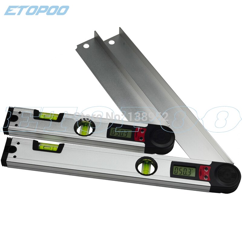 400mm/16'' 0-225 degree Digital Angle Level Gauge Meter 300mm 12inch Electronic Protractor Level Measuring Tools