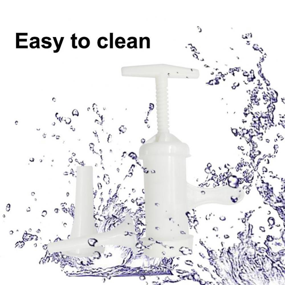 Household Sausage Stuffer Filling Pork Mutton Intestines Maker Push Out Sausage Syringes Sugar Meat Filler for Winter Festiv