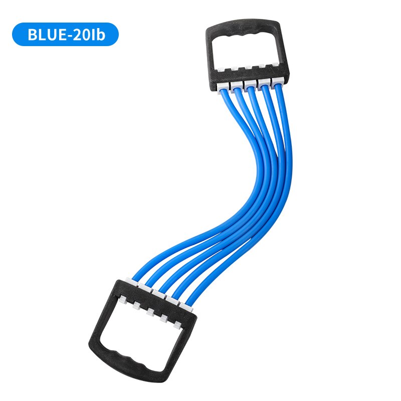 Fitness Borst Expander Womens Buik Puller Training Weerstand Band Pull Touw Kid 'S Elastische Touw Rubber Band Hoge Elastische Touw: blue (zm8093)