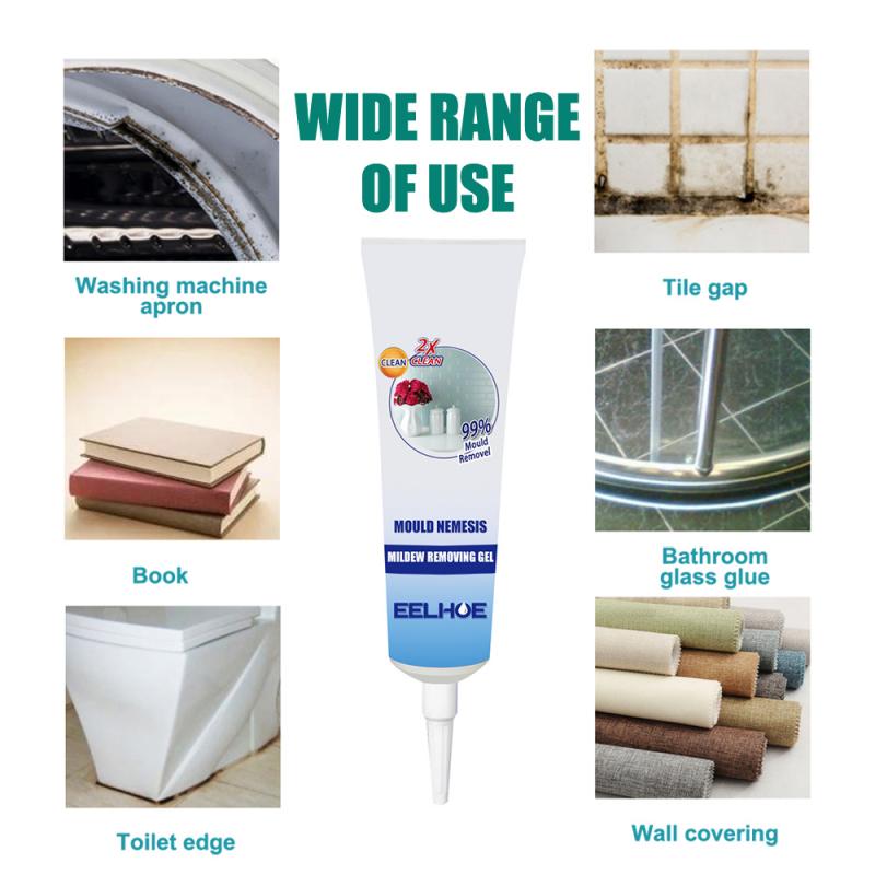 20g Household Wall Mildew Remover Cleaner Gel Wall Joint Cleanin Mildew Removal Household Toilet Inner Corner Mildew Removal Gel