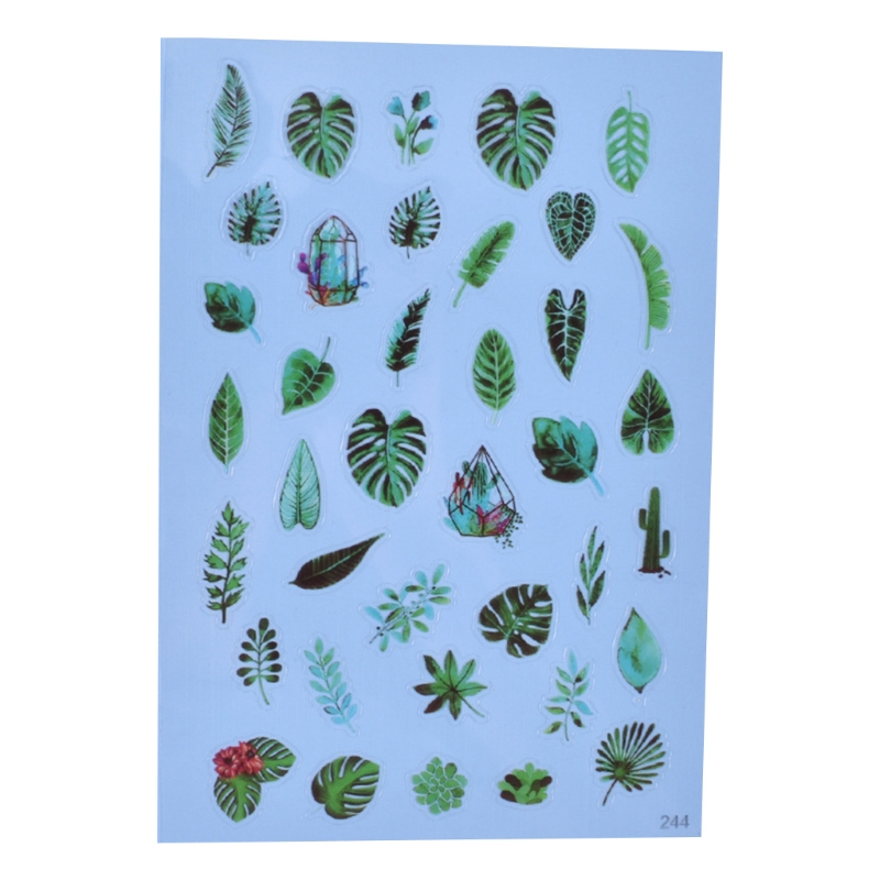 5 Vellen Diy Crystal Epoxy Filler Sticker Hars Vullen Materiaal Stickers Uv Hars Craft Maken Sieraden Maken Kits: 3