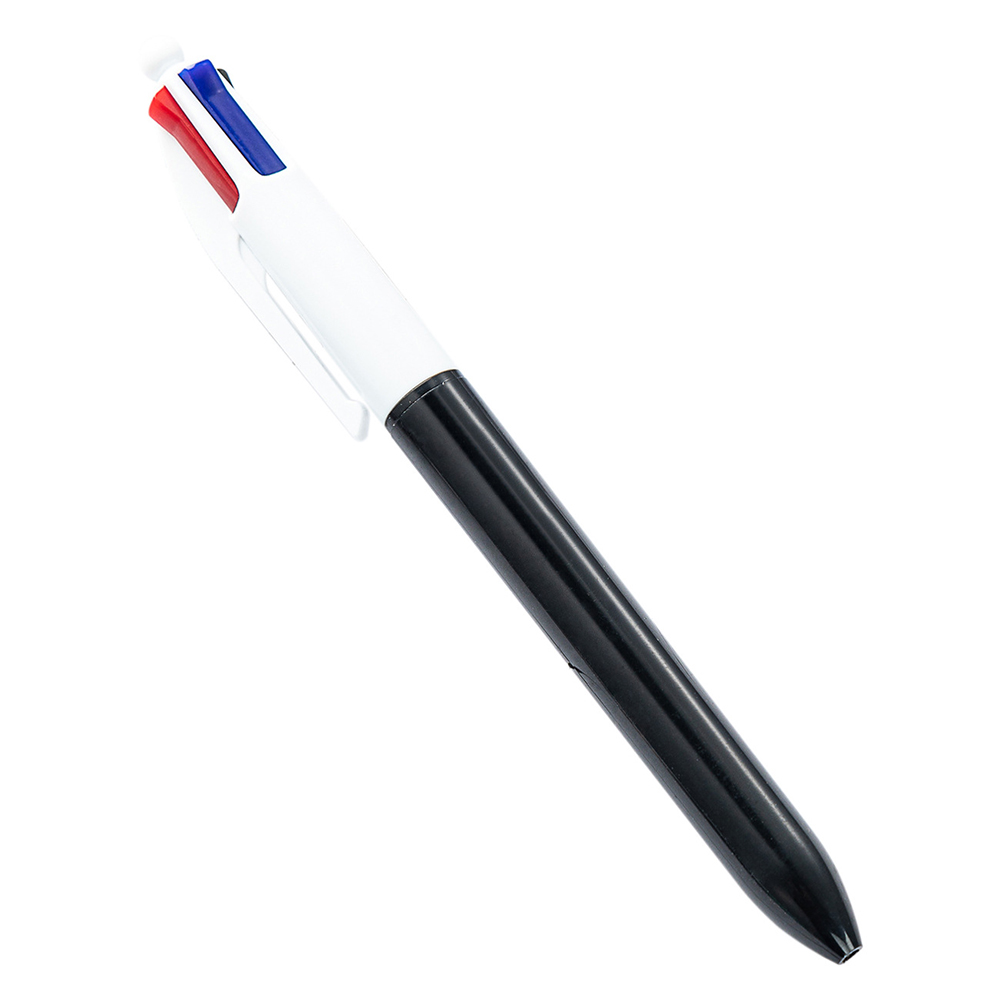 4-kleuren pen Creatieve kleurrijke intrekbare balpennen Multifunctionele pen voor marker schrijfbenodigdheden
