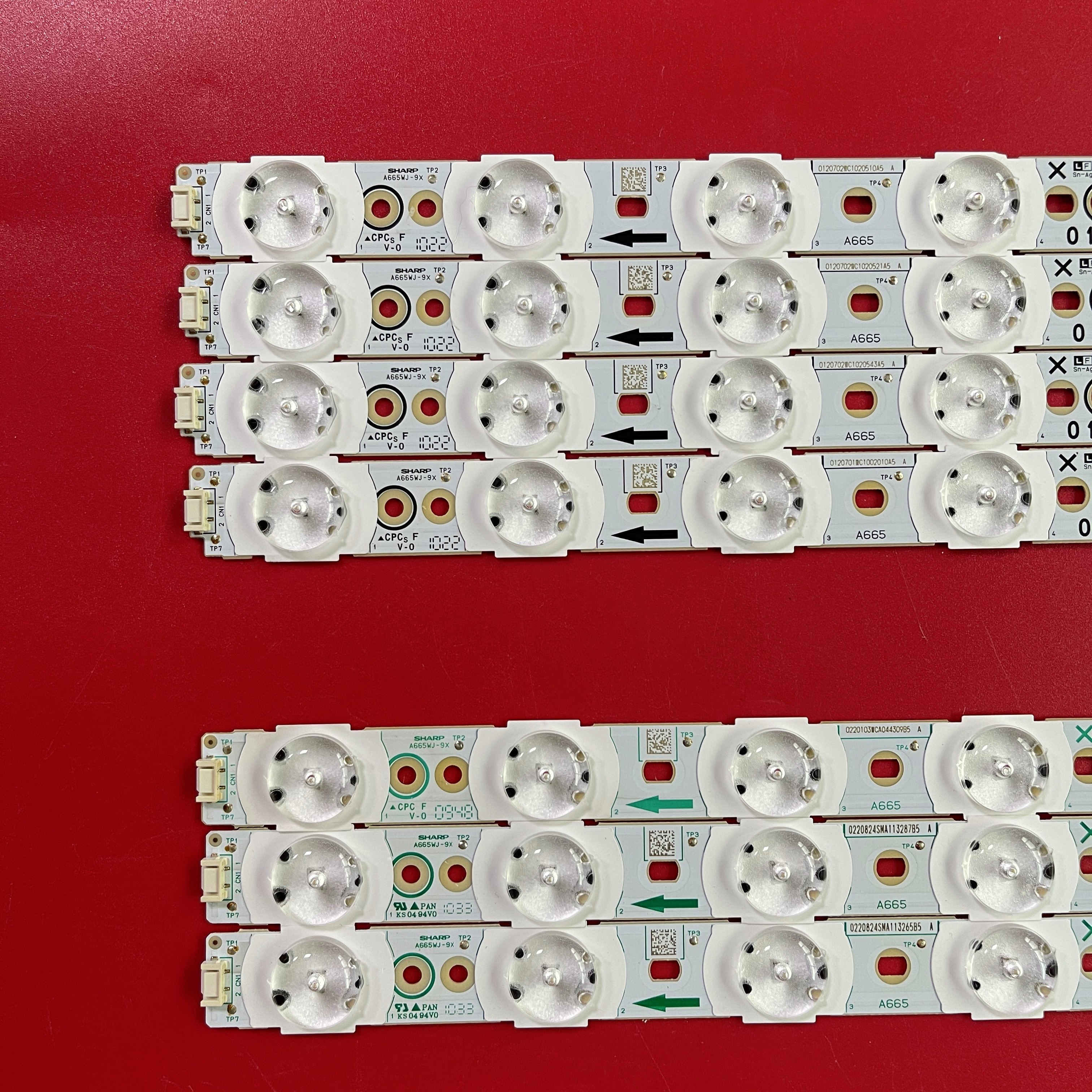 Led Strip 17 Lamp Voor 40 "Tv LCD-40LX710A Lcd40lx710a 40pfl6655d 40pfl5605 40ppl 5605H/12 A705WJ-01 A706WJ-01 A665WJ-9X A666WJ-9X