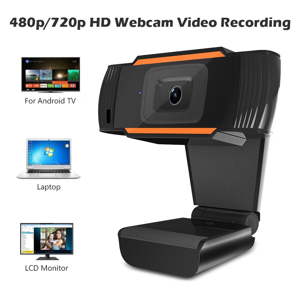 In Stcok 2K Conference PC Webcam Autofocus USB Web Camera Laptop Desktop For Office Meeting Home With Mic 720P/480P HD Web Cam