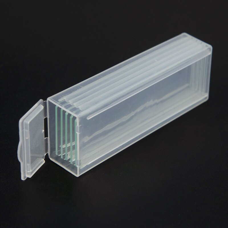 5 PCS Reusable Laboratorial Single Concave Microscope Blank Glass slides slice Lab Consumables for Liquid Specimen