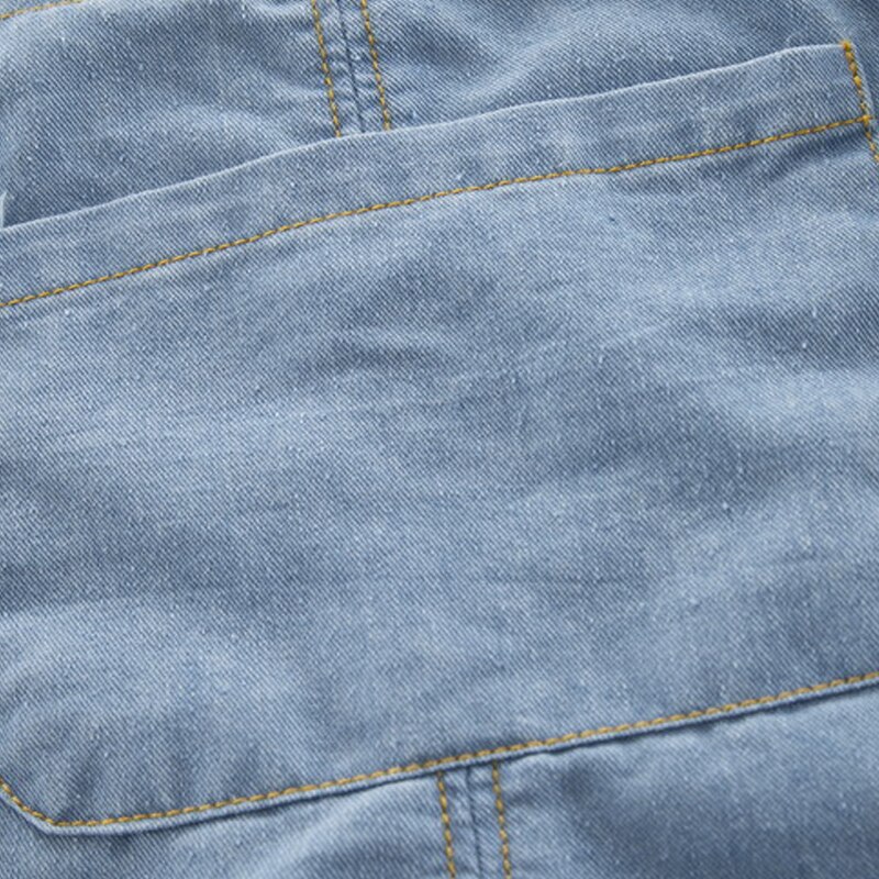 Toddlers Baby Boys Girls Suspender Pants Children Cotton Elastic Denim Pants Overalls Trouserss