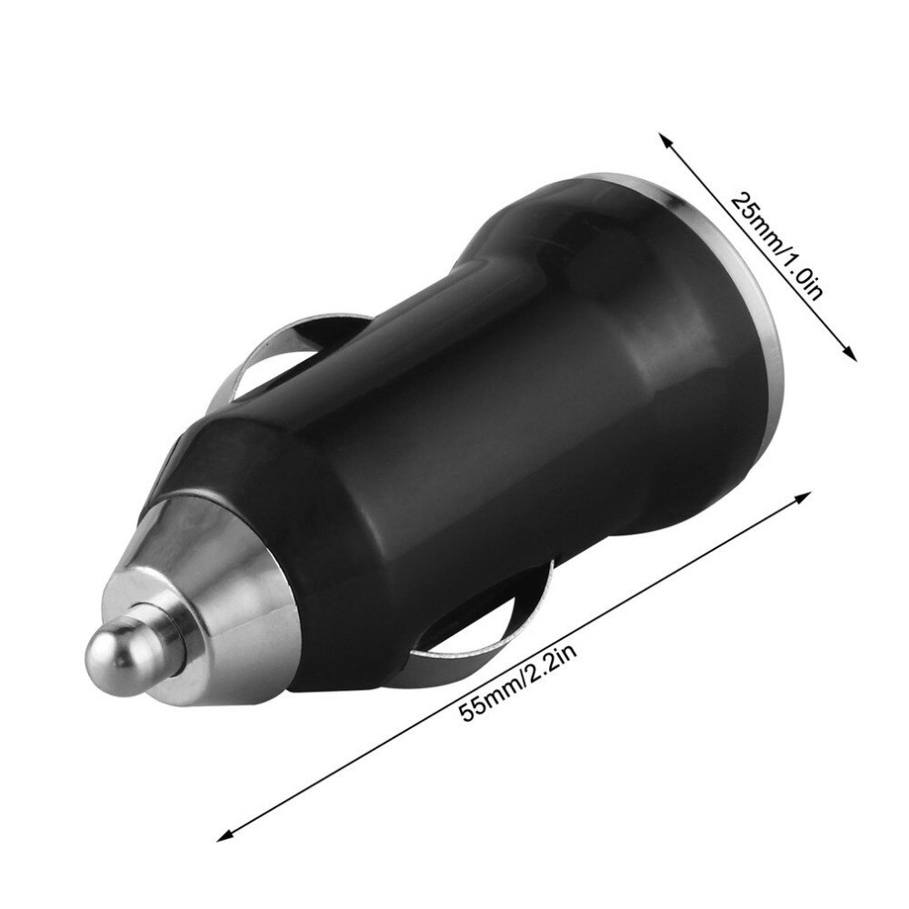 Usb Car Charger Charging Power Adapter Input 12-24v Dc Output 5.0v 1000ma For Apple Ipod Touch For Iphone