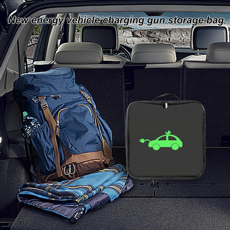 Bolsa de almacenamiento de Cables de carga EV, bolsa organizadora de cables portátil, bolsa de almacenamiento de cables ignífuga, cargador de coche eléctrico