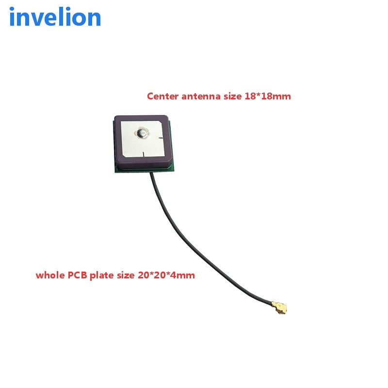 18*18mm mini size 0dbi short range 5-10cm rfid uhf ceramic antenna SMA/ipex connector for embedded handheld reader systems