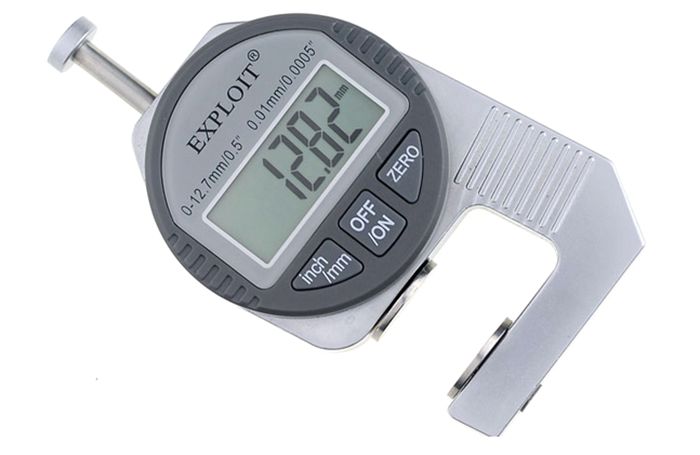 Exploit digital thickness gauge, thickness meter, paper / leather / fabric thickness gauge.