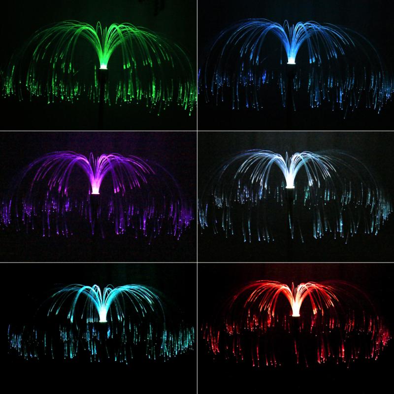 LED Solar Kwallenlamp - 60cm - Kleurwisselend - Tuin Pad Straat Decoratie Buiten