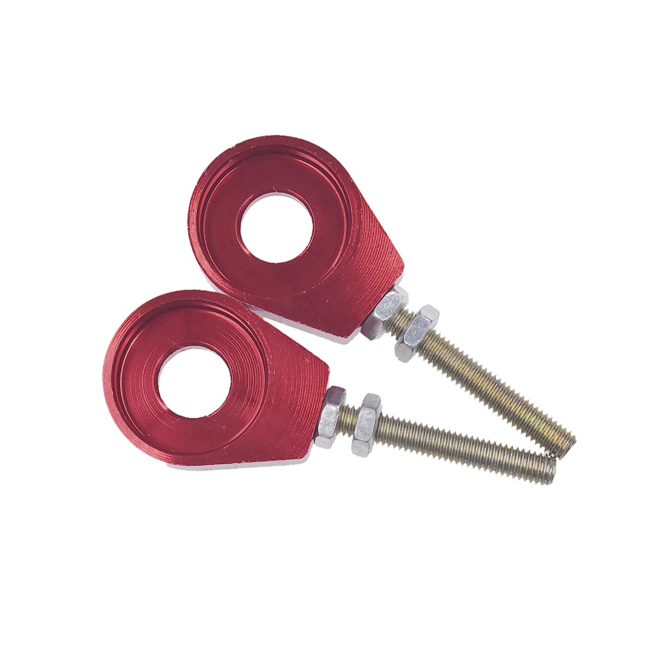 12MM CNC CHAIN ADJUSTER FOR HONDA XR50 CRF50 XR CRF 50 SDG SSR 107 125 12MM RED