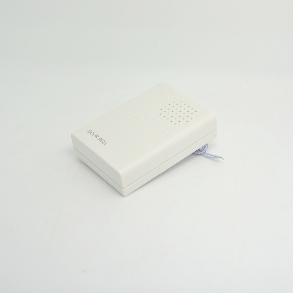 (1 set) Wired Door Bell Home Access Control Intercom DingDong 3V battery with release push button For