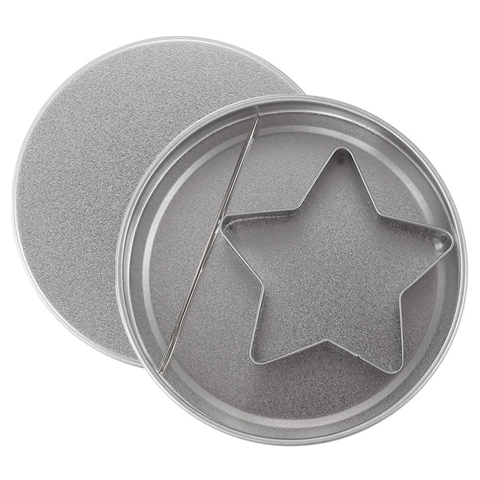 Dalgona Cookies Making mold Kit Stainless Steel Cookie Cutters Biscuit Molds for Making Desserts Puddings Jelly: Dark Khaki