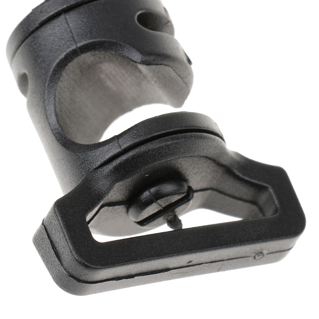 Conector de mastro para tenda, pinça preto para acampamento ao ar livre, toldo, barraca, trava, braçadeira de montagem, clipe