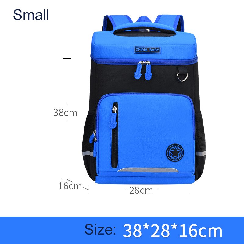 Mode Primaire Schooltassen Voor Meisjes Schattige Kinderen Boek Tas Kinderen School Rugzak Meisje Schooltassen Knapzak Mochilas: small dark Blue