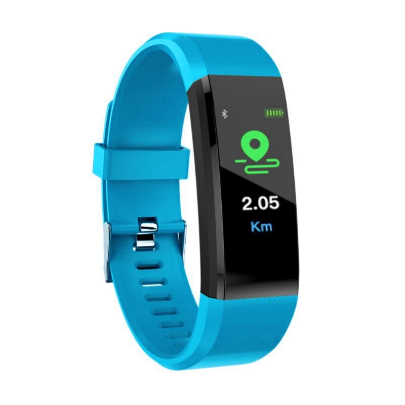 Outdoor Bloeddruk Hartslag Monitoring Stappenteller Fitness Apparatuur Draadloze Sport Horloge Fitness Apparatuur: E