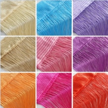 100X200Cm Draad Gordijn String Screen Lint String Divider Blind Voor Woonkamer Deur Muur Window Panel Kwastje gordijnen